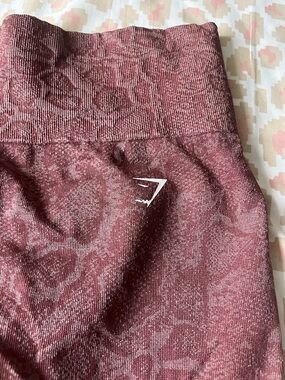 Gymshark Seamless Leggings in Mauve Rose